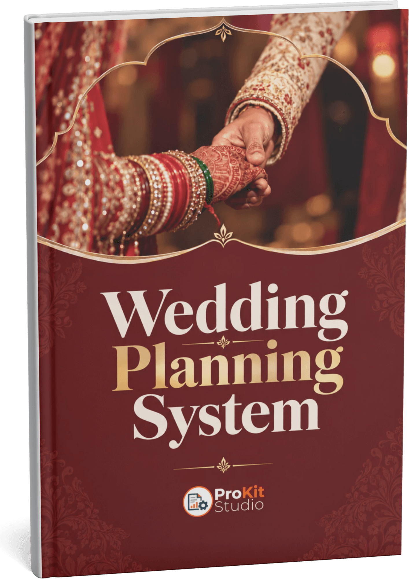 Indian Wedding Planner Kit official workbook cover
